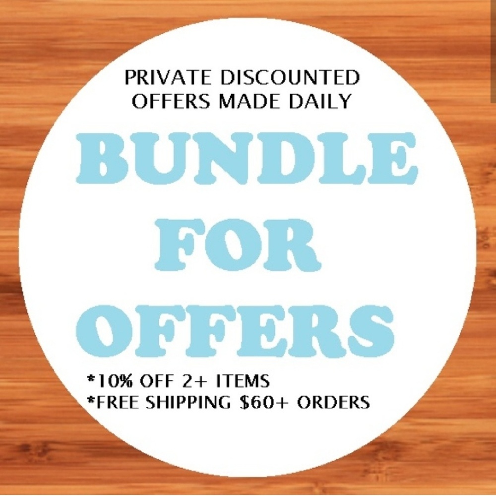 Bundle for offers!